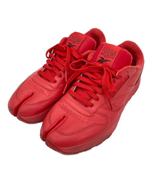 Maison Margiela（メゾンマルジェラ）Maison Margiela (メゾンマルジェラ) REEBOK (リーボック) PROJECT 0 CL レッド サイズ:28の古着・服飾アイテム