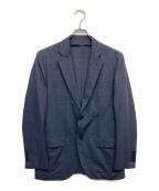 TOMORROW LANDトゥモローランド）の古着「Super130'sウール シングルブレステッド2Bジャケット」｜ネイビー