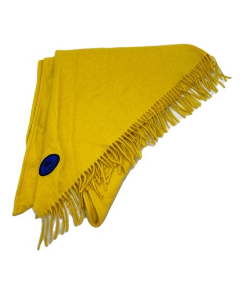 BURBERRY LONDON（バーバリーロンドン）BURBERRY LONDON (バーバリーロンドン) 三角マフラー イエローの古着・服飾アイテム