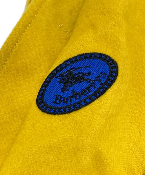 BURBERRY LONDON（バーバリーロンドン）BURBERRY LONDON (バーバリーロンドン) 三角マフラー イエローの古着・服飾アイテム