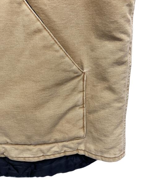 CarHartt（カーハート）CarHartt (カーハート) ダック地ベスト ブラウン サイズ:XLの古着・服飾アイテム