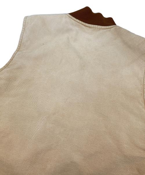 CarHartt（カーハート）CarHartt (カーハート) ダック地ベスト ブラウン サイズ:XLの古着・服飾アイテム