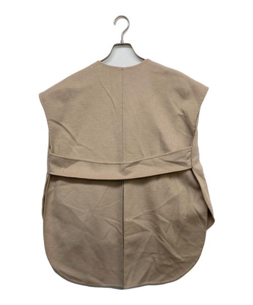 LE PHIL（ル フィル）LE PHIL (ル フィル) ウール混ベスト ベージュ サイズ:FREEの古着・服飾アイテム