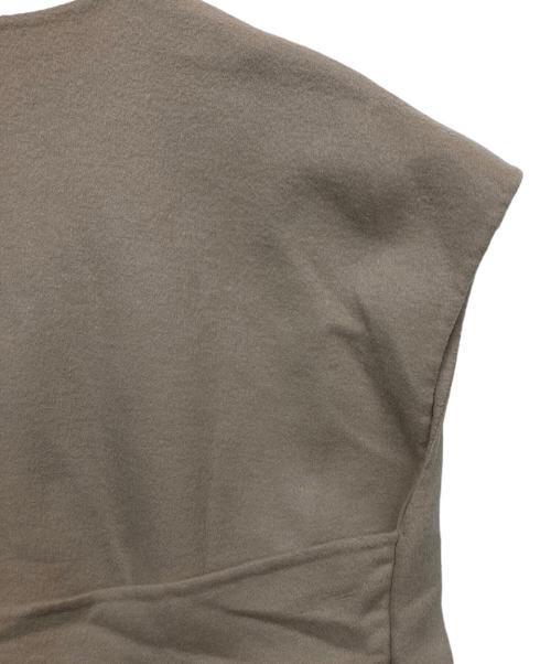 LE PHIL（ル フィル）LE PHIL (ル フィル) ウール混ベスト ベージュ サイズ:FREEの古着・服飾アイテム