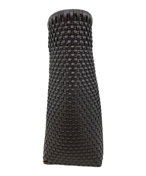 DIMINUTIVO（ディミヌティーボ）diminutivo (ディミヌティーボ) カゴバッグ ブラックの古着・服飾アイテム