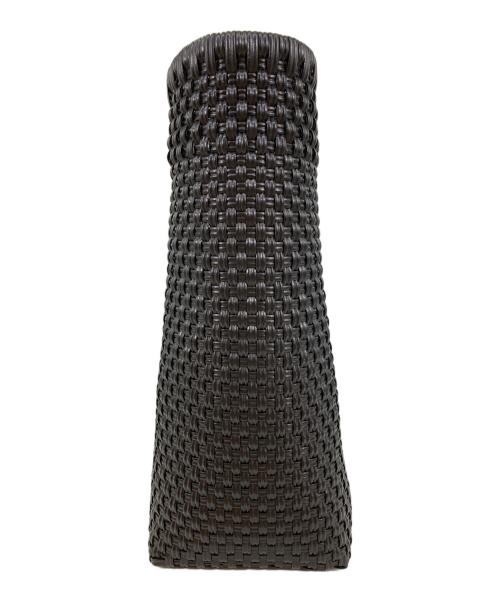 DIMINUTIVO（ディミヌティーボ）diminutivo (ディミヌティーボ) カゴバッグ ブラックの古着・服飾アイテム