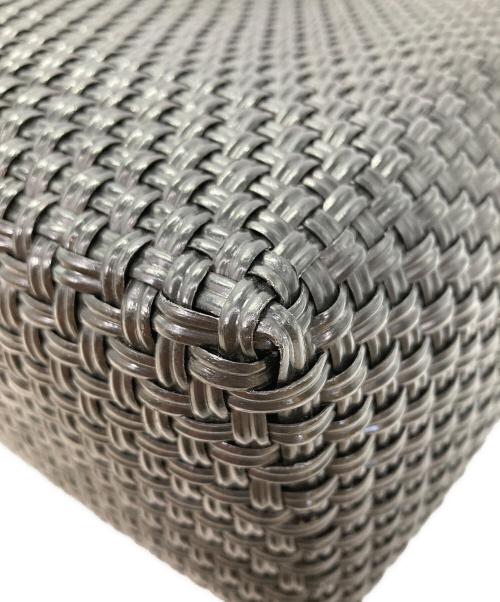 DIMINUTIVO（ディミヌティーボ）diminutivo (ディミヌティーボ) カゴバッグ ブラックの古着・服飾アイテム