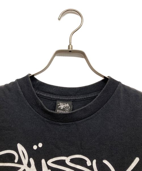 stussy（ステューシー）stussy (ステューシー) MAROK world tour tee ブラック サイズ:Mの古着・服飾アイテム