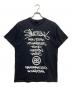 stussy（ステューシー）の古着「MAROK world tour tee」｜ブラック