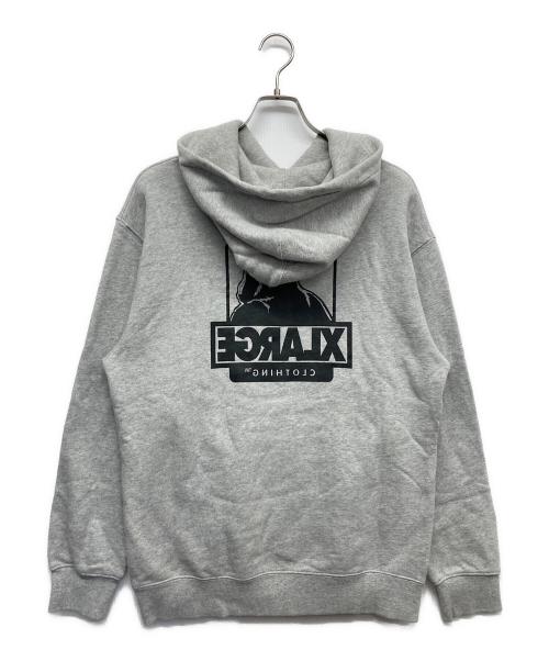 X-LARGE（エクストララージ）X-LARGE (エクストララージ) ロゴパーカー グレー サイズ:Lの古着・服飾アイテム