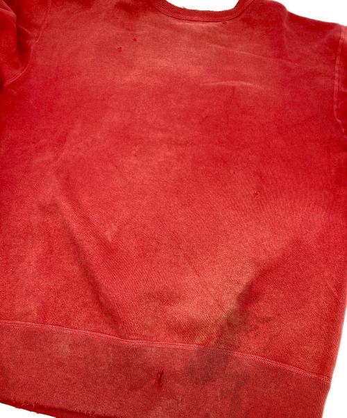 SAINT MICHAEL（セントマイケル）SAINT MICHAEL (セントマイケル) Denim Tears (デニムティアーズ) SWEAT SHIRT レッド サイズ:Mの古着・服飾アイテム