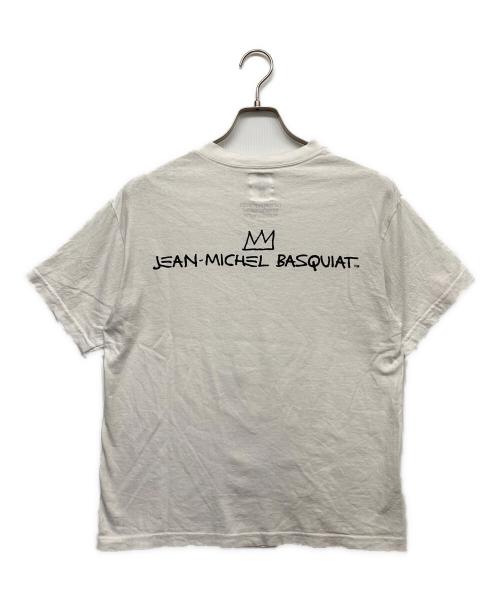 WACKO MARIA（ワコマリア）WACKO MARIA (ワコマリア) jean michel basquiat (ジャンミシェルバスキア) プリントTシャツ ホワイト サイズ:Mの古着・服飾アイテム