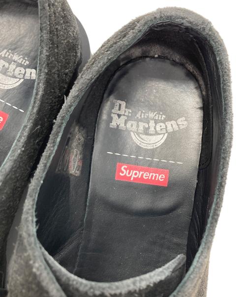 Dr.Martens（ドクターマーチン）Dr.Martens (ドクターマーチン) Supreme (シュプリーム) Ramsey Creeper ブラック サイズ:UK6の古着・服飾アイテム