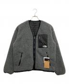 THE NORTH FACEザ ノース フェイス）の古着「Reversible Extreme Pile Cardigan」｜グレー