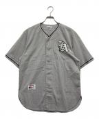 WILLY CHAVARRIAウィリーチャバリア）の古着「ベースボールシャツ」｜グレー