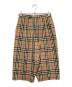 Burberry's（バーバリーズ）の古着「ノヴァチェックハーフパンツ」｜ブラウン