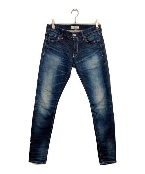 VANQUISH（ヴァンキッシュ）VANQUISH (ヴァンキッシュ) スリムストレートジーンズ インディゴ サイズ:30の古着・服飾アイテム