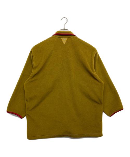 adidas（アディダス）adidas (アディダス) フリースジャケット ベージュ×レッド サイズ:JASPO Oの古着・服飾アイテム