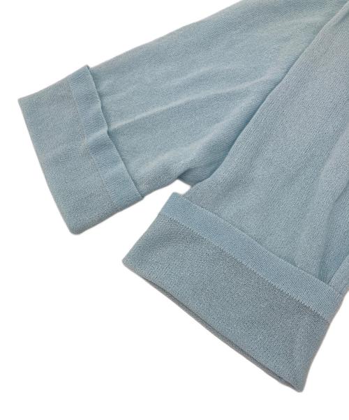 ADAWAS（アダワス）ADAWAS (アダワス) シアーカーディガン ブルー サイズ:FREEの古着・服飾アイテム