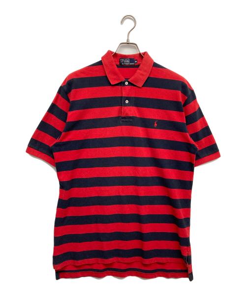 POLO RALPH LAUREN（ポロ・ラルフローレン）POLO RALPH LAUREN (ポロ・ラルフローレン) ポロシャツ レッド サイズ:LLの古着・服飾アイテム