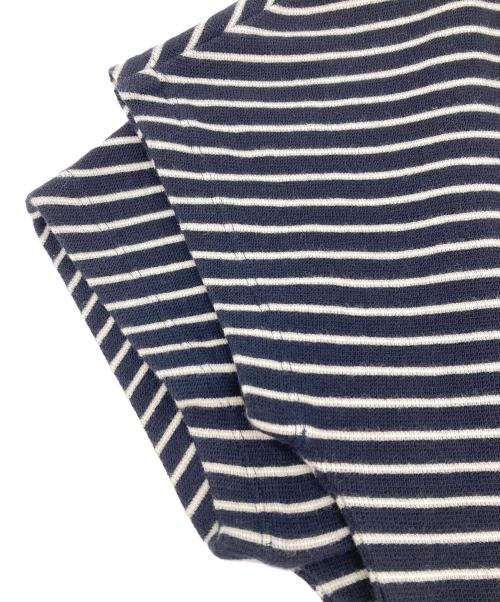 FRED PERRY（フレッドペリー）FRED PERRY (フレッドペリー) ストライプポロシャツワンピース ネイビー サイズ:8の古着・服飾アイテム