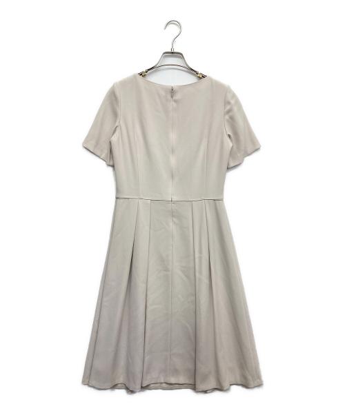 AMACA（アマカ）AMACA (アマカ) ブラウスワンピース ベージュ サイズ:36の古着・服飾アイテム