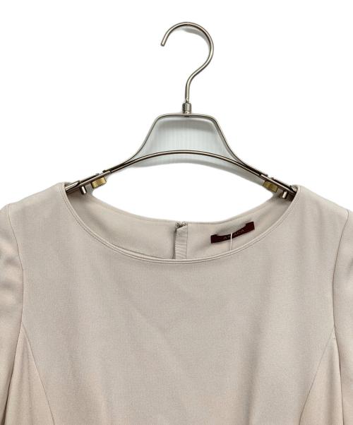 AMACA（アマカ）AMACA (アマカ) ブラウスワンピース ベージュ サイズ:36の古着・服飾アイテム