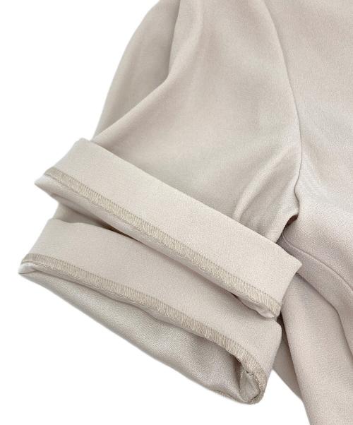 AMACA（アマカ）AMACA (アマカ) ブラウスワンピース ベージュ サイズ:36の古着・服飾アイテム