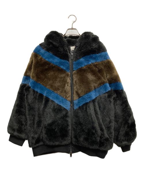 TAAKK（ターク）TAAKK (ターク) フェイクファージャケット ブラック サイズ:3の古着・服飾アイテム