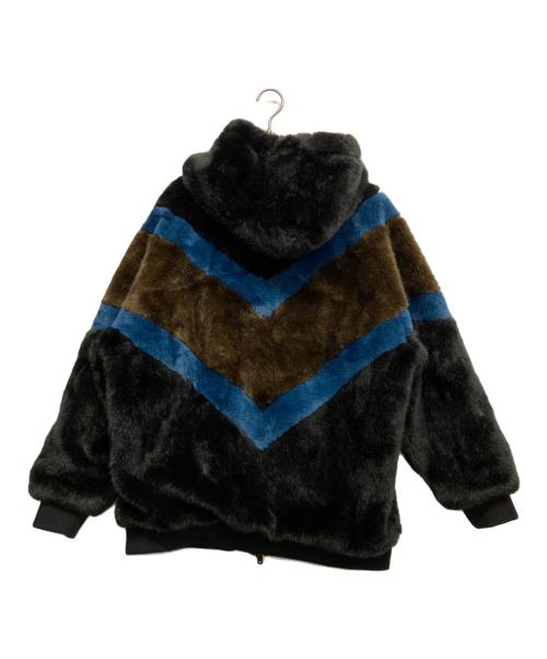 TAAKK（ターク）TAAKK (ターク) フェイクファージャケット ブラック サイズ:3の古着・服飾アイテム