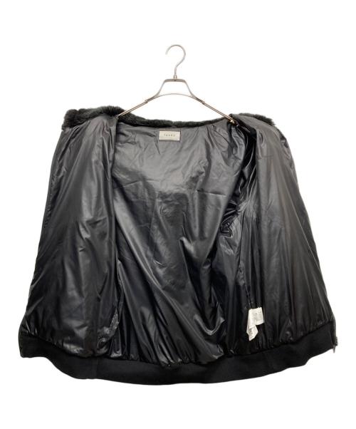 TAAKK（ターク）TAAKK (ターク) フェイクファージャケット ブラック サイズ:3の古着・服飾アイテム