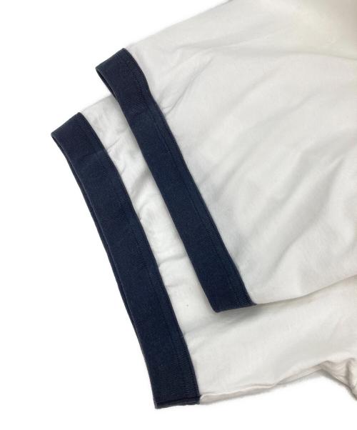 doublet（ダブレット）doublet (ダブレット) OVERSIZED RINGER T-SHIRT ホワイト サイズ:MEDIUMの古着・服飾アイテム