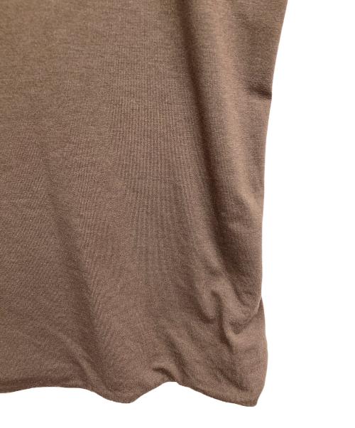 Needles（ニードルズ）Needles (ニードルズ) S/S Reversible Tee - PE/R/PU Jersey ブラウン×ブルー サイズ:Mの古着・服飾アイテム