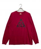 NIKE ACGナイキエーシージー）の古着「ロングスリーブカットソー」｜レッド