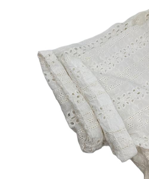 JOINT WORKS（ジョイントワークス）JOINT WORKS (ジョイントワークス) カットワークシャツ ホワイト サイズ:Lの古着・服飾アイテム