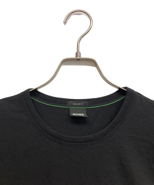 BOSS HUGO BOSS（ボス ヒューゴボス）BOSS HUGO BOSS (ボス ヒューゴボス) プリントTシャツ ブラック サイズ:Mの古着・服飾アイテム