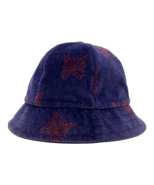 Needles（ニードルズ）Needles (ニードルズ) Bermuda Hat - C/PE Papillon Velour パープル サイズ:Mの古着・服飾アイテム