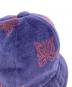 中古・古着 Needles (ニードルズ) Bermuda Hat - C/PE Papillon Velour パープル サイズ:M：6000円