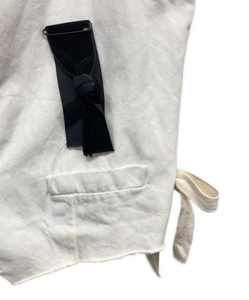 ELENA DAWSON（エレナ ドーソン）ELENA DAWSON (エレナ ドーソン) コットンボタンベスト ホワイト サイズ:無しの古着・服飾アイテム