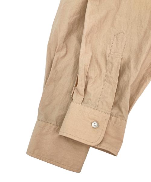 Marvine Pontiak Shirt Makers（マーヴィンポンティアックシャツメイカーズ）Marvine Pontiak Shirt Makers (マーヴィンポンティアックシャツメイカーズ) スキッパーシャツ ベージュ サイズ:ONE SIZEの古着・服飾アイテム