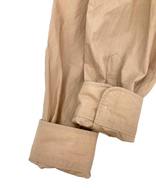 Marvine Pontiak Shirt Makers（マーヴィンポンティアックシャツメイカーズ）Marvine Pontiak Shirt Makers (マーヴィンポンティアックシャツメイカーズ) スキッパーシャツ ベージュ サイズ:ONE SIZEの古着・服飾アイテム