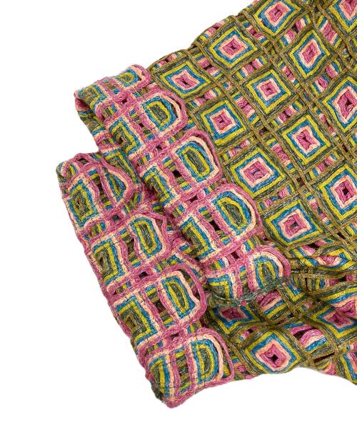 pe de chumbo（フメイ）pe de chumbo (フメイ) ハンドメイドカーディガン マルチカラー サイズ:Lの古着・服飾アイテム