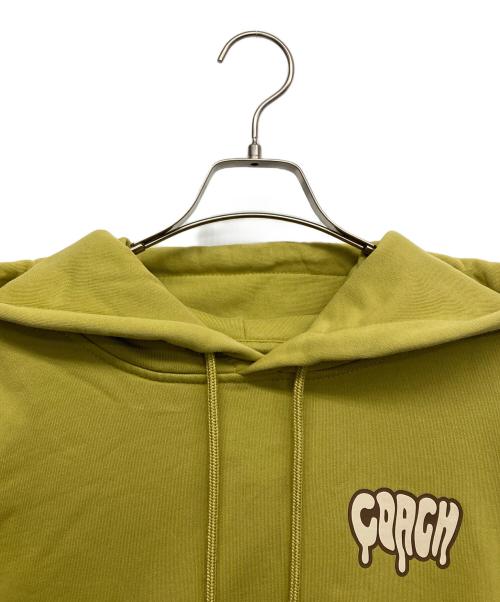 COACH（コーチ）COACH (コーチ) アイスクリームグラフィックフーディー オリーブ サイズ:XXLの古着・服飾アイテム