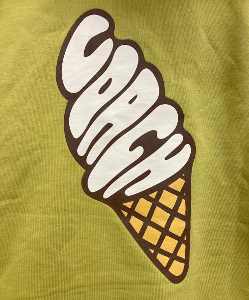 COACH（コーチ）COACH (コーチ) アイスクリームグラフィックフーディー オリーブ サイズ:XXLの古着・服飾アイテム