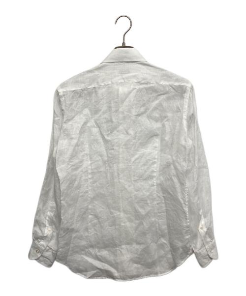ARCODIO（アルコディオ）ARCODIO (アルコディオ) 長袖リネンシャツ ホワイト サイズ:44の古着・服飾アイテム