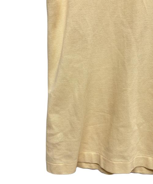 CHEMISE LACOSTE（シュミーズ ラコステ）CHEMISE LACOSTE (シュミーズ ラコステ) ポロシャツ イエロー サイズ:4の古着・服飾アイテム