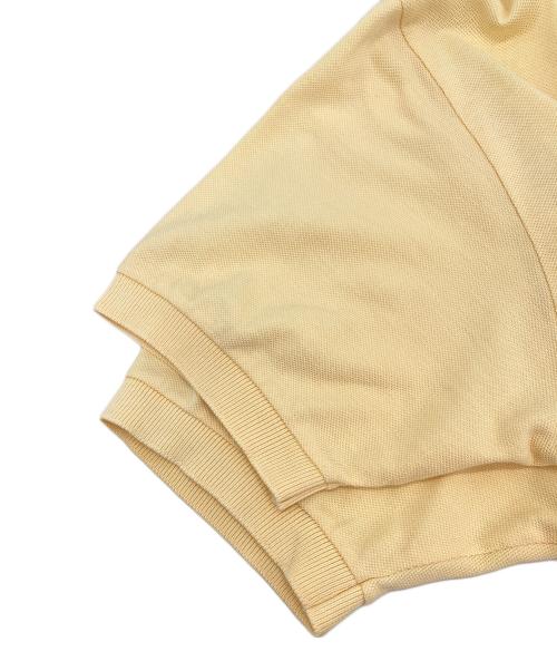 CHEMISE LACOSTE（シュミーズ ラコステ）CHEMISE LACOSTE (シュミーズ ラコステ) ポロシャツ イエロー サイズ:4の古着・服飾アイテム