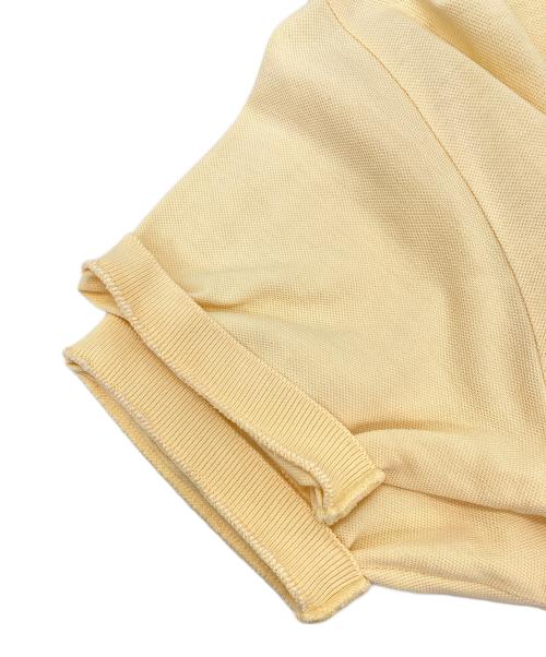 CHEMISE LACOSTE（シュミーズ ラコステ）CHEMISE LACOSTE (シュミーズ ラコステ) ポロシャツ イエロー サイズ:4の古着・服飾アイテム