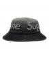 Supreme (シュプリーム) Fade Jacquard Denim Crusher ブラック サイズ:M/L：8000円
