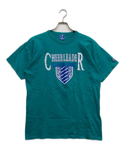 Champion（チャンピオン）Champion (チャンピオン) 90ｓプリントTシャツ グリーン サイズ:XLの古着・服飾アイテム